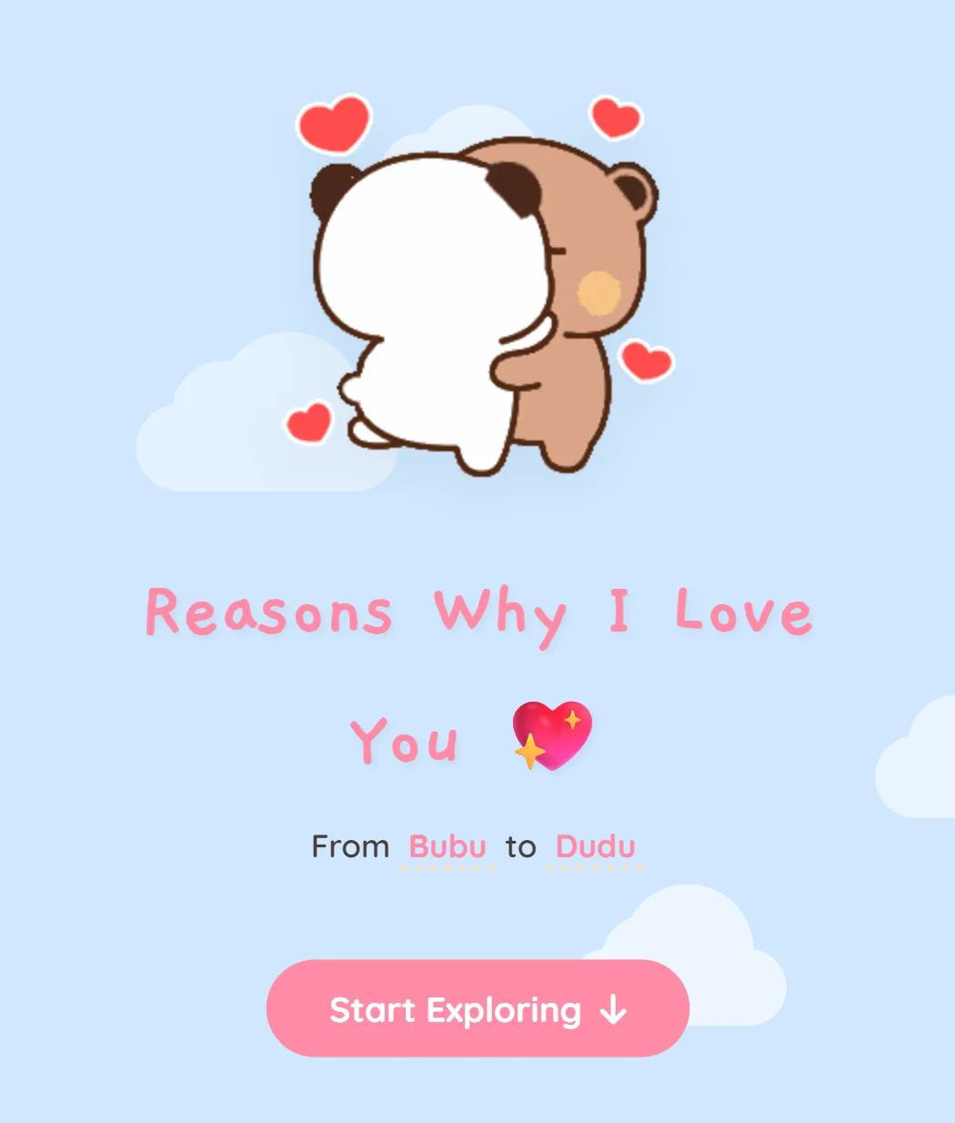Reasons Why I Love You
